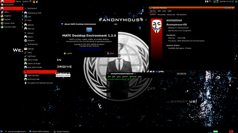Anonymous OS descargar